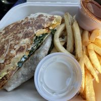Brunch wrap supreme  at Off The Griddle - Southeast in Portland