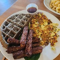 The Awesome plate with Tofu scramble at Off The Griddle - Southeast in Portland