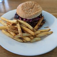 Brisket Sandwich at Off The Griddle - Southeast in Portland