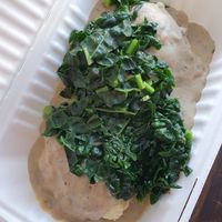 vegan gravy and biscuits at Off The Griddle - Southeast in Portland