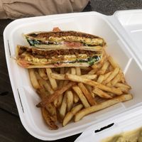 Crunch wrap  at Off The Griddle - Southeast in Portland