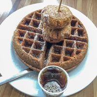 Chicken n Waffles at Off The Griddle - Southeast in Portland