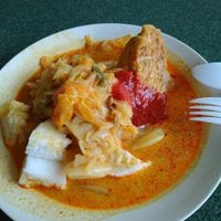 Lontong at Xiang Yuan in Central Singapore