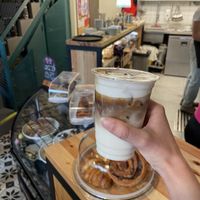   at Cafe Bastet in Jerusalem