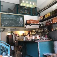 Inside at Cafe Bastet in Jerusalem