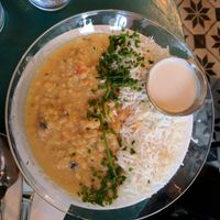 Lentil Dahl at Cafe Bastet in Jerusalem