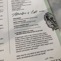 Liquors  #Veganuary at The Green in Nuremberg