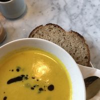 butternut pumpkin soup   at The Green in Nuremberg