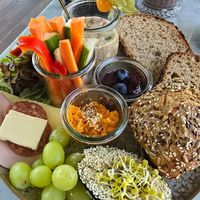 Rooftop breakfast at The Green in Nuremberg