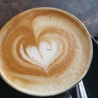 Soy cappuccino  at Freak Coffee in Ubud