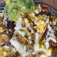 Best nachos EVER. Fully loaded  at Jajaja Mexicana - Lower East Side in New York City