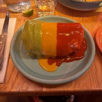 Chorizo burrito   at Jajaja Mexicana - Lower East Side in New York City