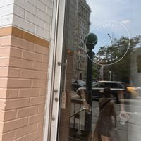 Entrance  at Jajaja Mexicana - Lower East Side in New York City