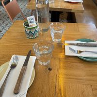 Table setting  at Jajaja Mexicana - Lower East Side in New York City