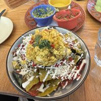 Chilaquiles- absolutely wonderful!  at Jajaja Mexicana - Lower East Side in New York City