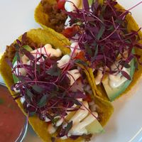 Chorizo tacos  at Jajaja Mexicana - Lower East Side in New York City