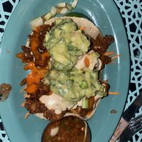 (Buffalo cauliflower I think) tacos  at Jajaja Mexicana - Lower East Side in New York City