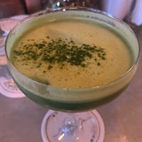 matcha and coconut with mezcal at Jajaja Mexicana - Lower East Side in New York City