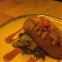 Pumpkin and Beet Empanada at Jajaja Mexicana - Lower East Side in New York City