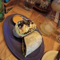 Huevos Burrito at Jajaja Mexicana - Lower East Side in New York City