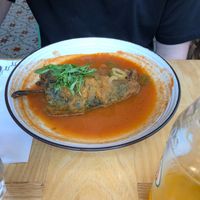 Chile relleno at Jajaja Mexicana - Lower East Side in New York City