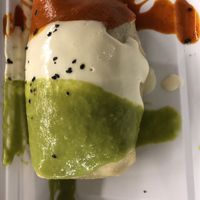 tasty but very small burrito for $12 at Jajaja Mexicana - Lower East Side in New York City
