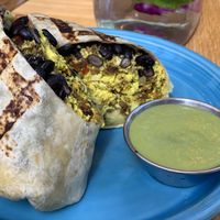 Breaky burrito  at Jajaja Mexicana - Lower East Side in New York City