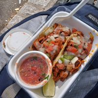Barbacoa tacos at Jajaja Mexicana - Lower East Side in New York City