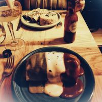 A jackfruit burrito that changed my life.  at Jajaja Mexicana - Lower East Side in New York City