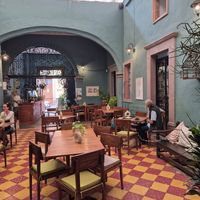 Beautiful restaurant at Suwa Restaurante Vegano in Queretaro