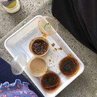 bei den saucen ist die geburtstagssauce & die erdnusssauce ein muss!  at Wei&Wei in Aachen