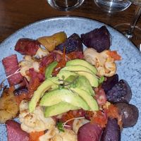 Potatoes of many colours  at No Three Old Bar & Restaurant in Collon