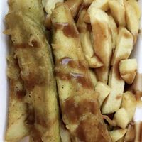 Vish & Chips at Land and Sea Fish and Chip Shop in Polmont