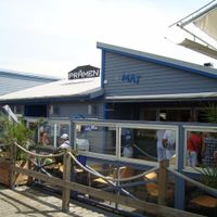 The resturant at Pråmen in Ahus