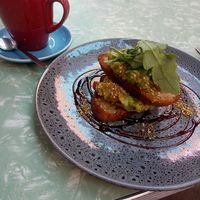 Avocado brushetta at Page 27 Cafe in Alice Springs