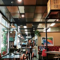 Indoor seating  at Page 27 Cafe in Alice Springs