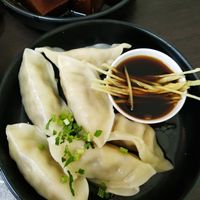 Steam dumpling $5.50 at Rice House 谷王栈( 粥大王) in Central Singapore