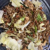  Petai fried rice  at Rice House 谷王栈( 粥大王) in Central Singapore