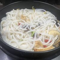 Fish soup noodle  at Rice House 谷王栈( 粥大王) in Central Singapore