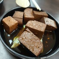 Braised tofu at Rice House 谷王栈( 粥大王) in Central Singapore