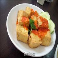 Deep-fried Tofu with Thai Sweet Chilli Sauce at Rice House 谷王栈( 粥大王) in Central Singapore