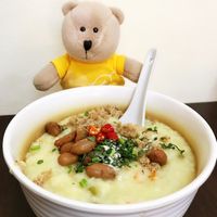 Minced Pork Porridge $3.50 at Rice House 谷王栈( 粥大王) in Central Singapore