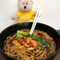 MonkeyHead Mushroom Ramen $5.80 at Rice House 谷王栈( 粥大王) in Central Singapore