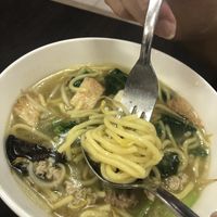 #0065 mushroom noodle soup $4 👍🏻👍🏻 at Rice House 谷王栈( 粥大王) in Central Singapore