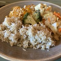 Chefs plate of the day. Really tasty    at Friends of the Earth Cafe in Collingwood