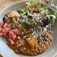 Sunday bowl delicious   at Friends of the Earth Cafe in Collingwood