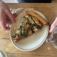 Pizza 😍  at Friends of the Earth Cafe in Collingwood