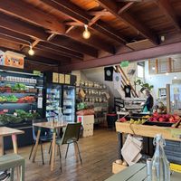 The cafe  at Friends of the Earth Cafe in Collingwood