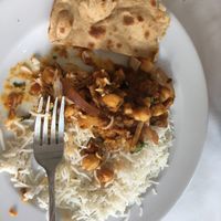 Punjabi Chole (half ate, nearly forgot the pic) at Indian Hut in Bangkok