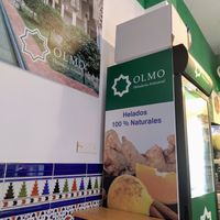 Interior at OLMO Heladería Artesanal in Sevilla